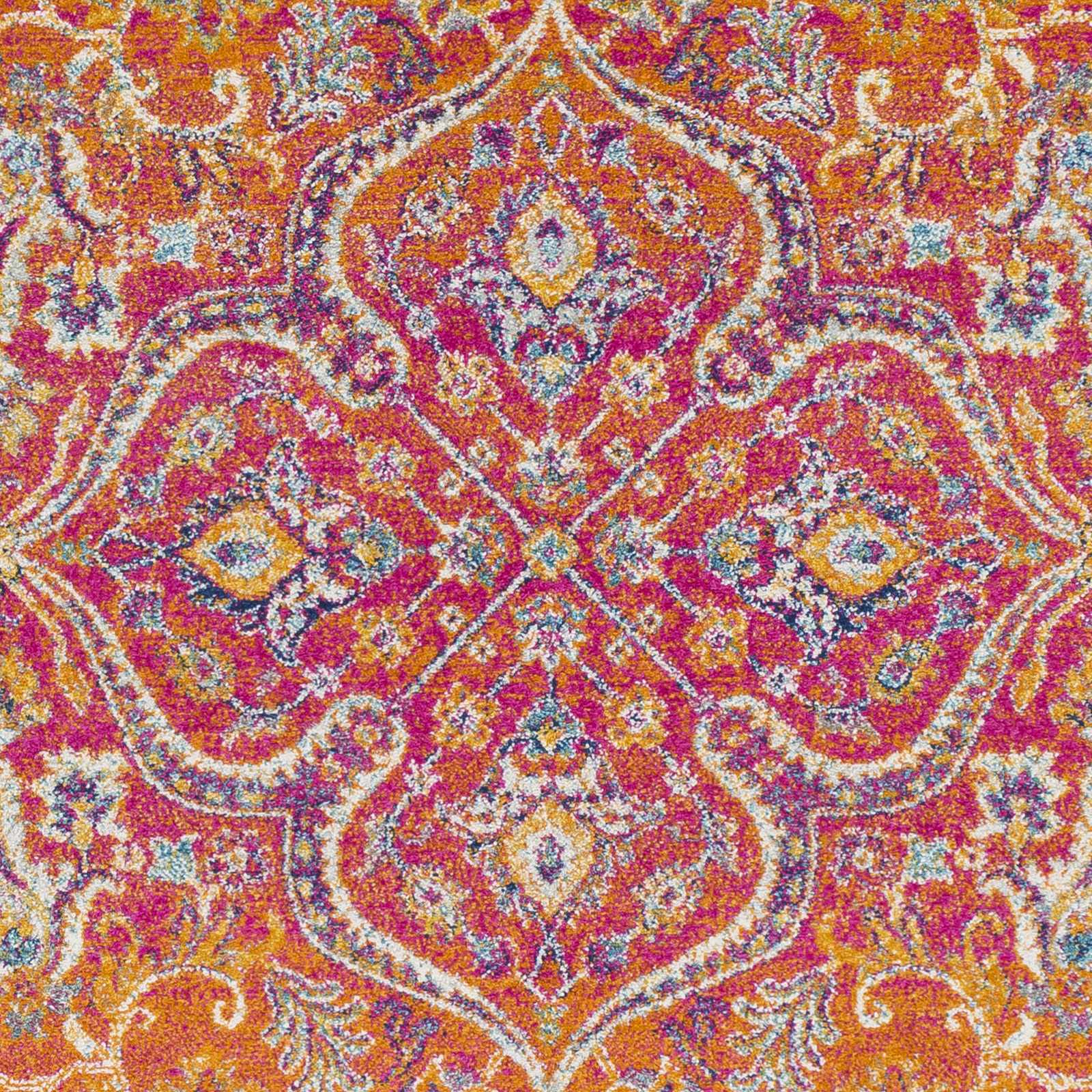 Burnt Orange Ojus Area Rug from PriceLows™