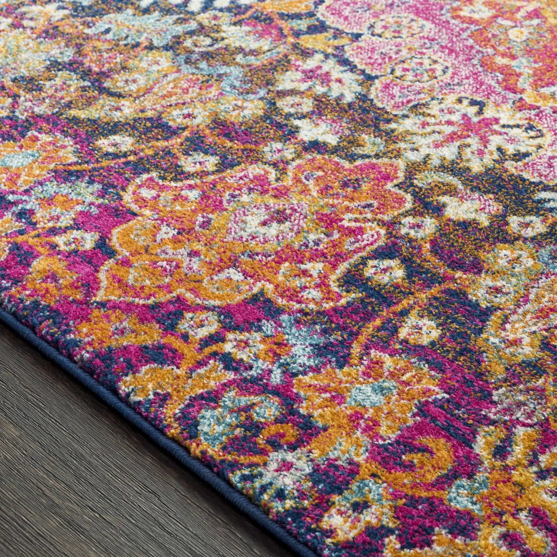 Burnt Orange Ojus Area Rug from PriceLows™