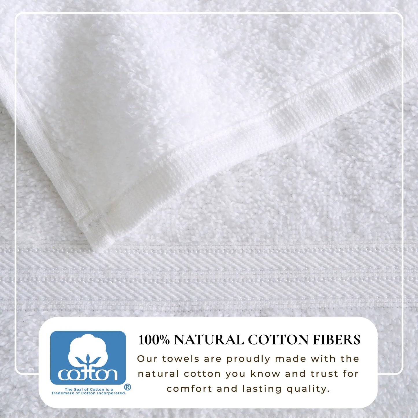 Cotton Terry Bath Towel Set - Cooper Collection from PriceLows™