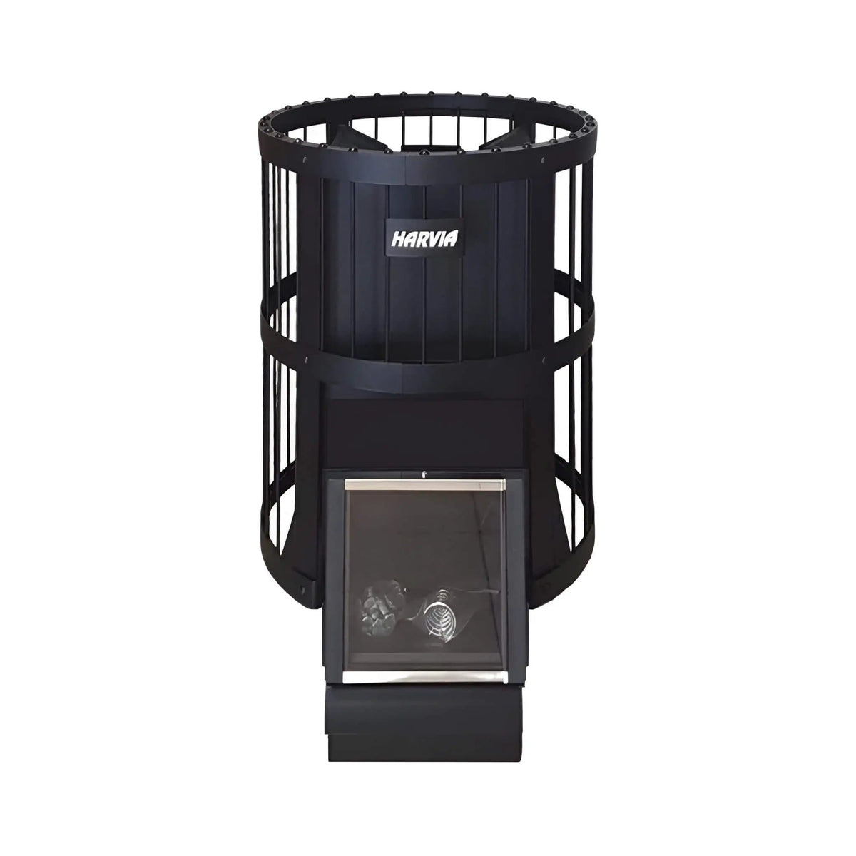 Harvia Legend SL Wood Burning Sauna Stove With Extension Feed & Sauna Stones | Steel | Sauna Heater | Outdoor Living