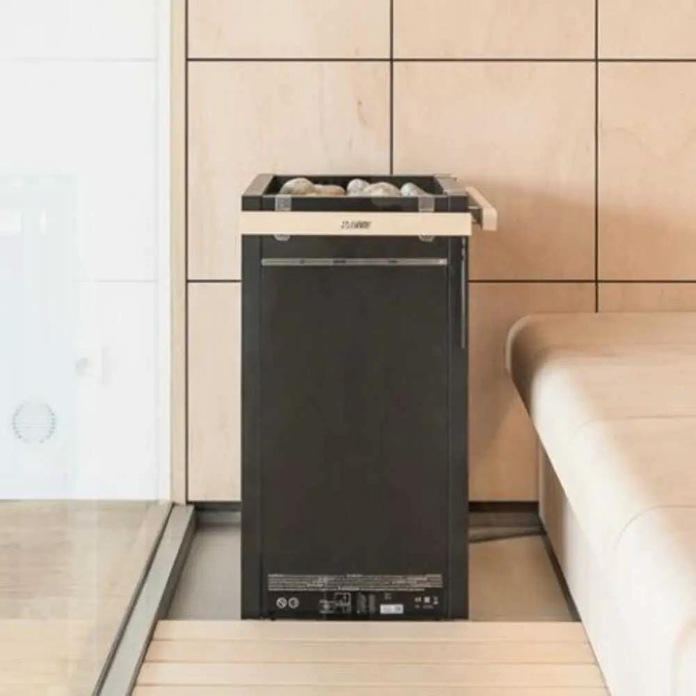 Harvia Virta HL Series Freestanding Electric Sauna Heater With Xenio Series Digital | Stainless Steel | Outdoor Living Use | Outdoor Living