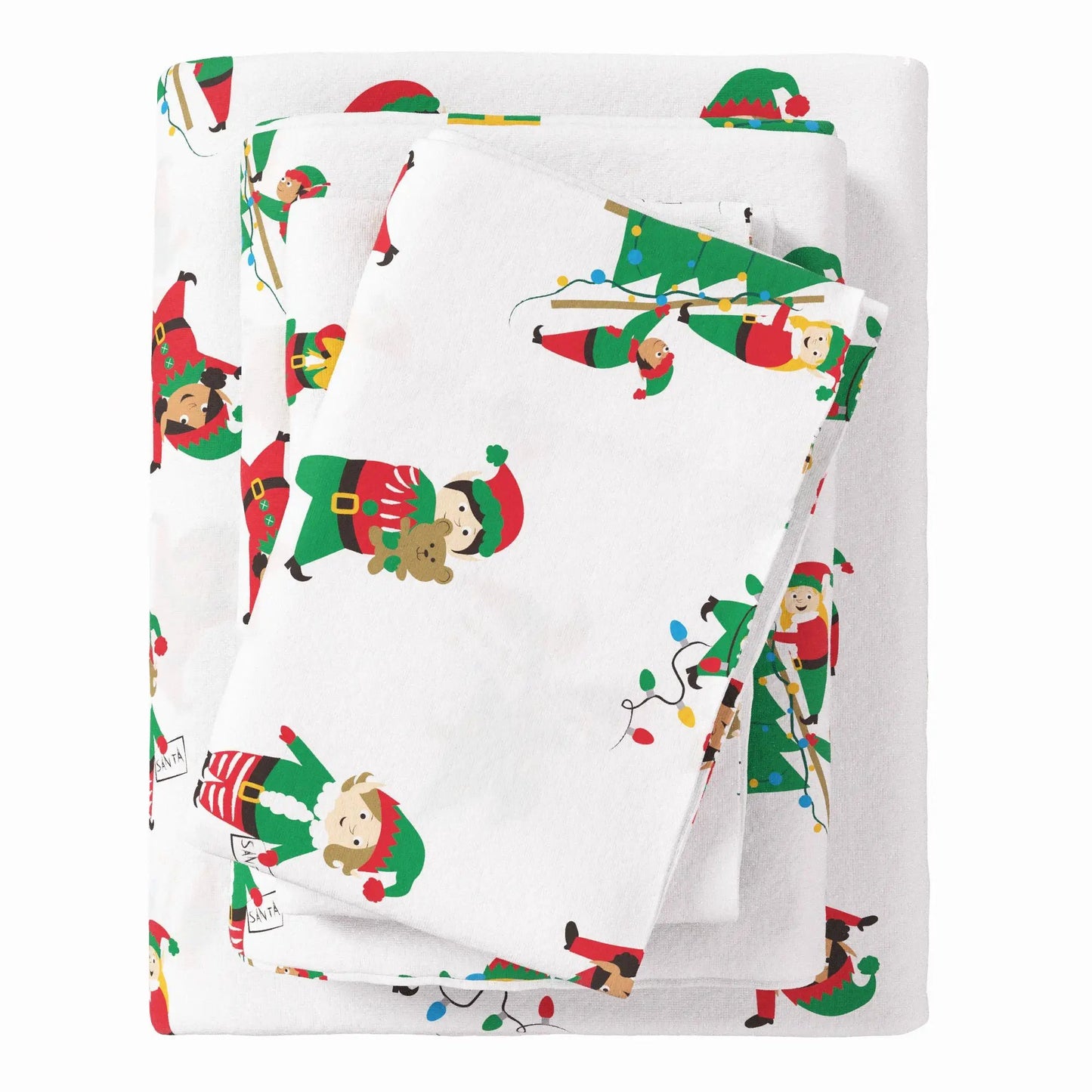 Turkish Cotton Christmas Flannel Sheet - Whittaker Collection from PriceLows™