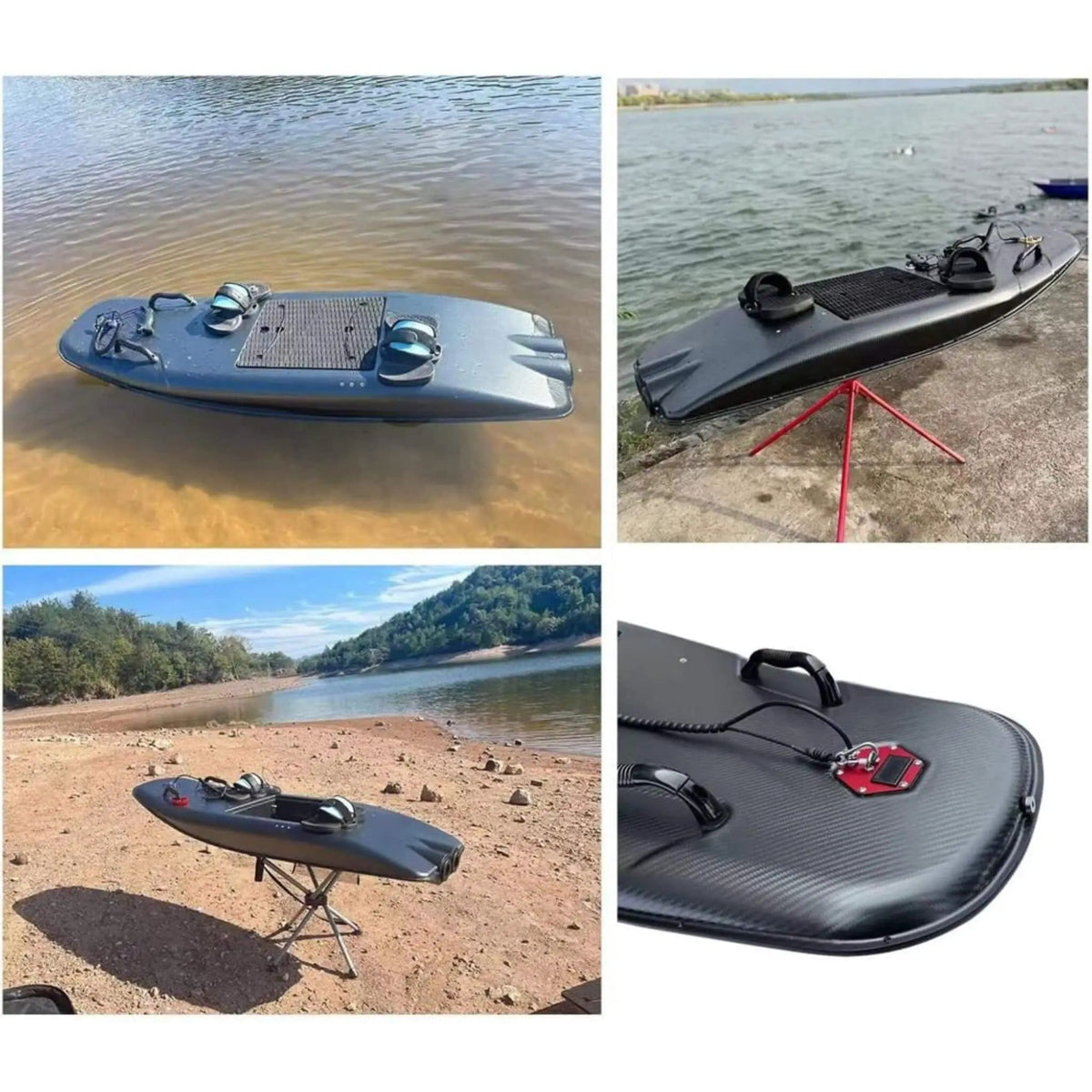 HDT High-Performance 10KW Electric Motorized ABS Water Jet Surfboard | 10 kW | Electric Surfboard | Home