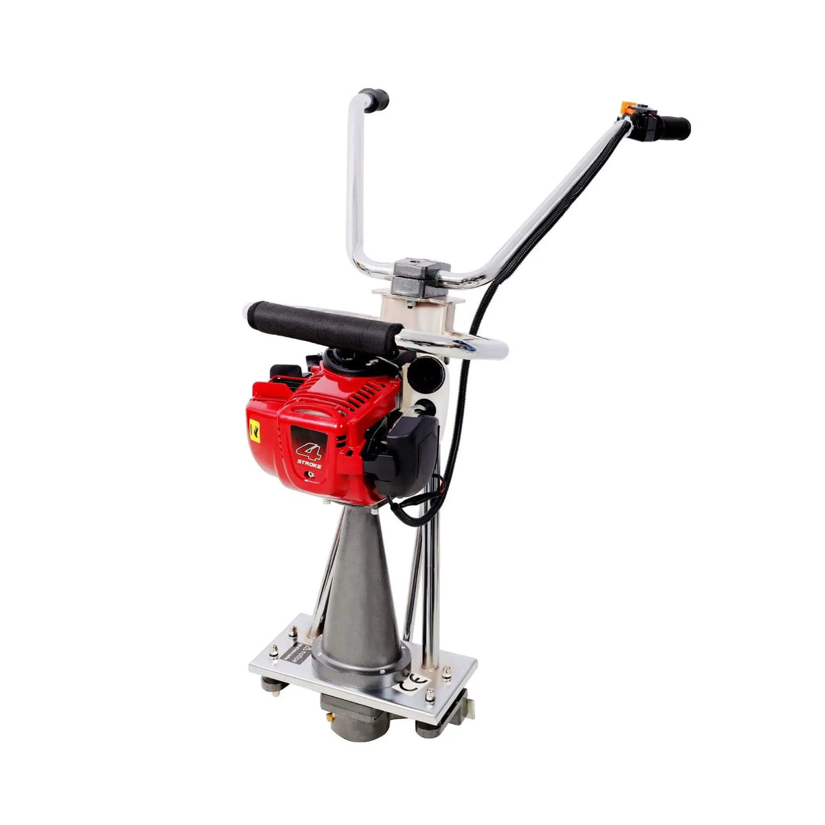Gas-Powered Concrete Screed | 1.5HP 38CC 4-Stroke Engine | Heavy-Duty Vibrator | Concrete Finishing Tool