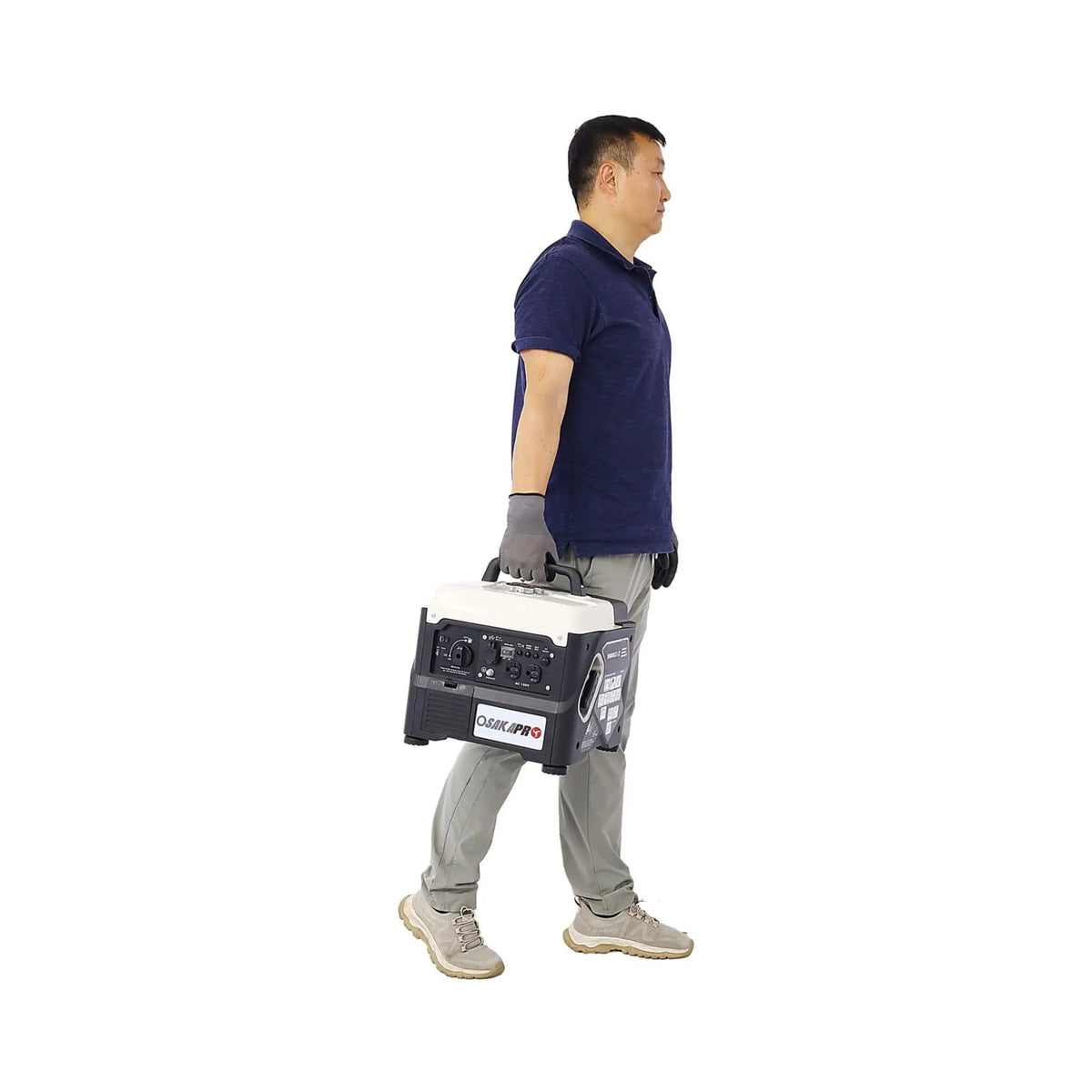 Portable Inverter Generator | 1200W Ultra-Quiet | Gas Engine | 27 Lb Lightweight Design