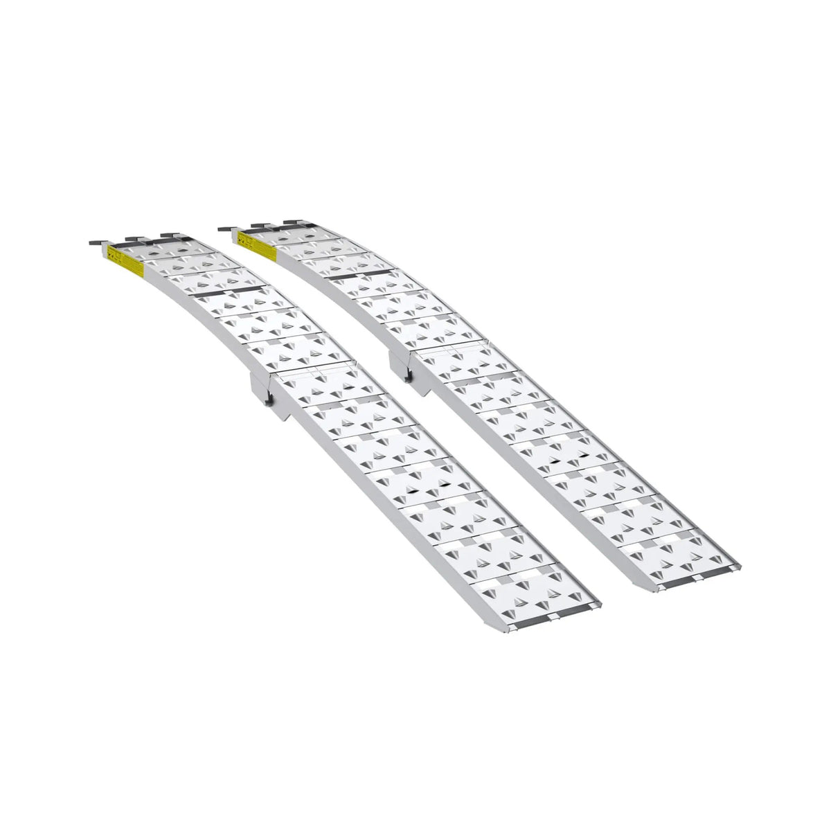 Folding Aluminum Loading Ramps | 7.5FT Length | 1500 Lb Capacity Per Pair | Non-Slip Textured Surface