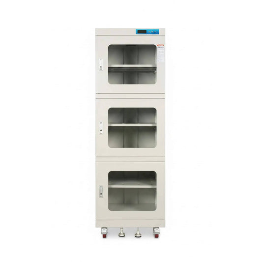 Heavy-Duty 192-Gallon Stainless Steel Nitrogen Dry Cabinet [1-10% RH] | Tempered Glass | Home Use | Home