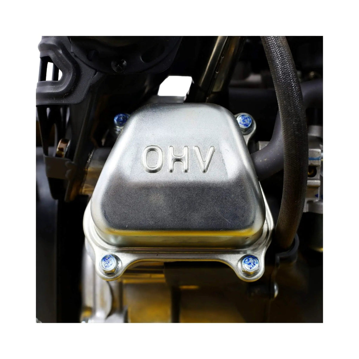 Gas-Powered Plate Compactor | 2.5HP 79CC Engine | 8200N Centrifugal Force | Manual Recoil Start