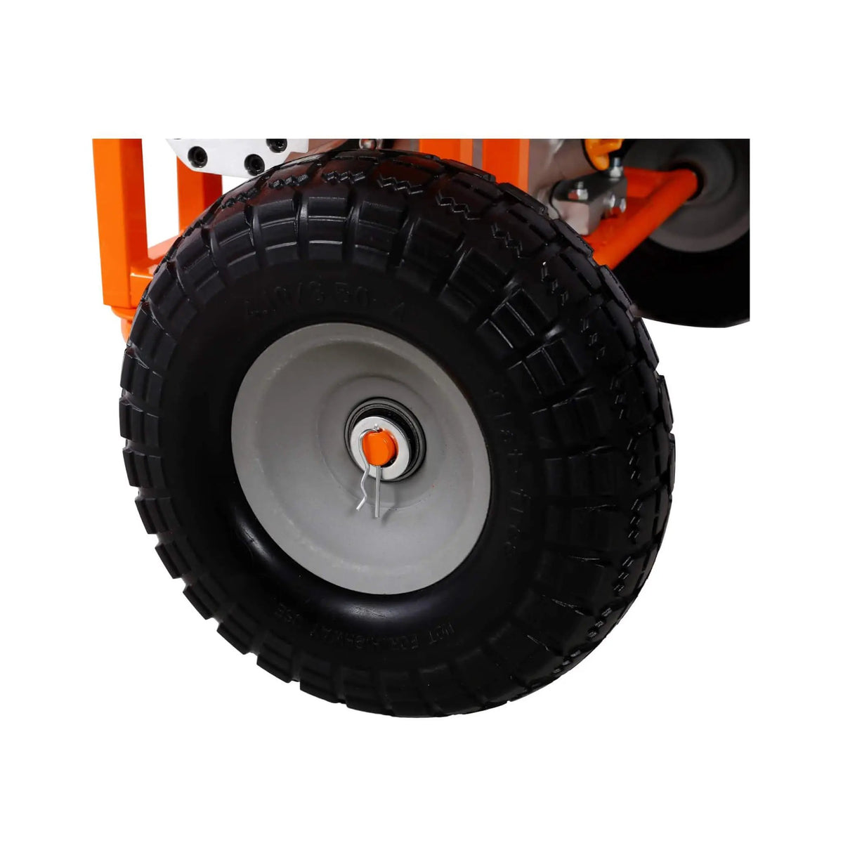 Portable Log Splitter | 20-Ton Force | 7HP Engine | Auto-Return Hydraulic Ram