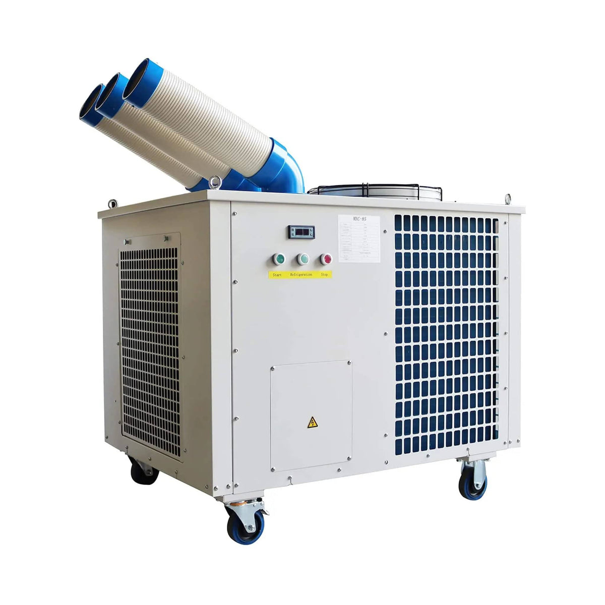 Heavy-Duty 220V Portable 29K BTU Outdoor Industrial Spot Cooler Air Conditioner | 220 Volt | Stainless Steel | Outdoor Living