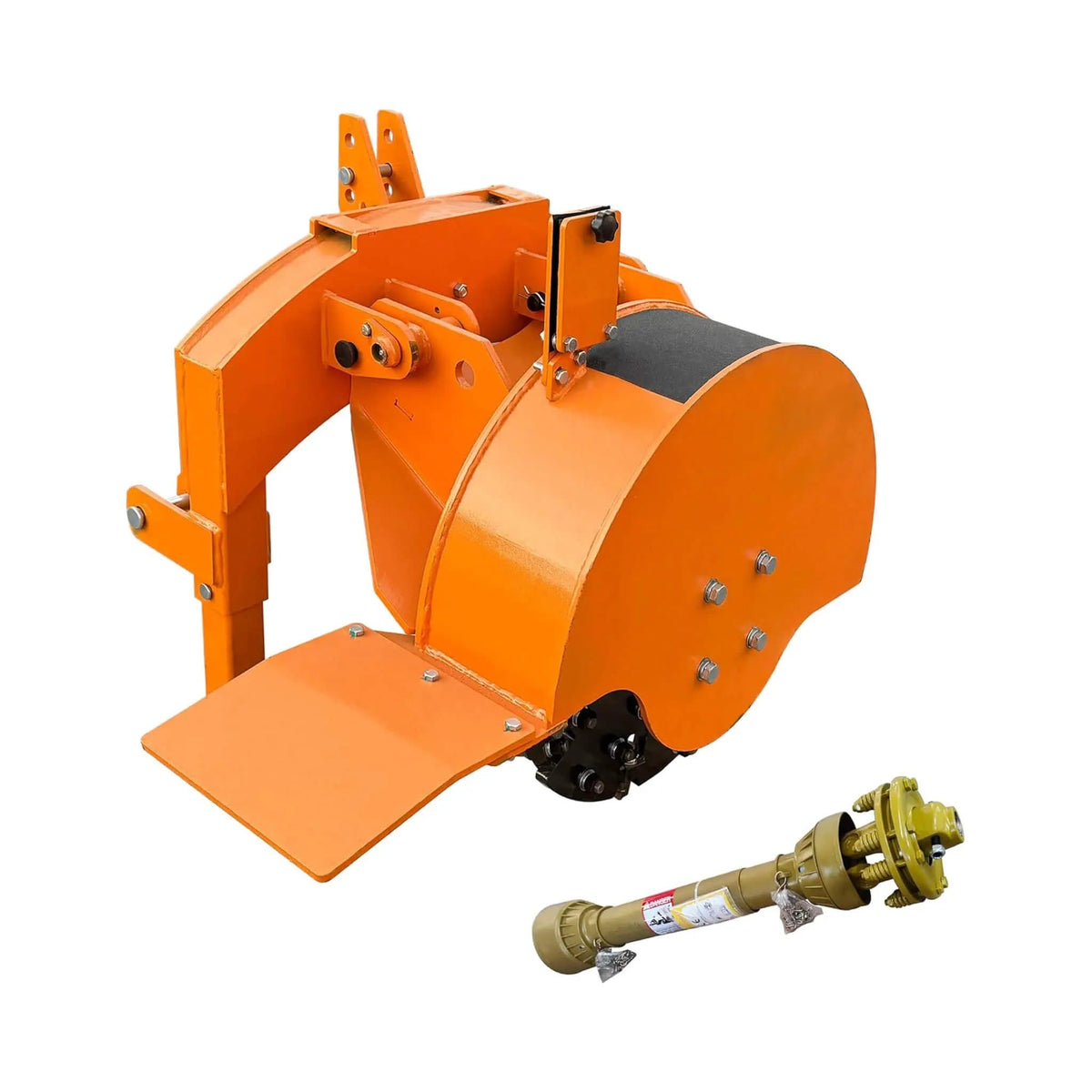 Heavy-Duty 24-Inch 3-Point PTO Powered Stump Grinder For 15-45HP Tractors | 45 HP | 24 Inch | Skid Steer Attachment