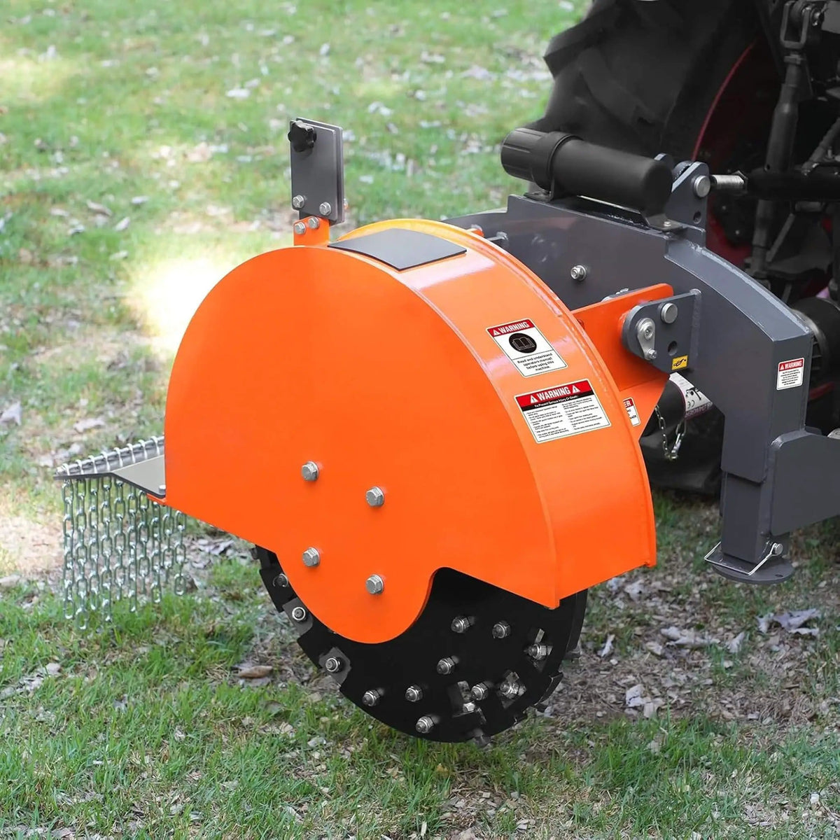 Heavy-Duty 30-Inch 3-Point PTO Stump Grinder For 40-100HP Tractors | 100 HP | 30 Inch | Skid Steer Attachment