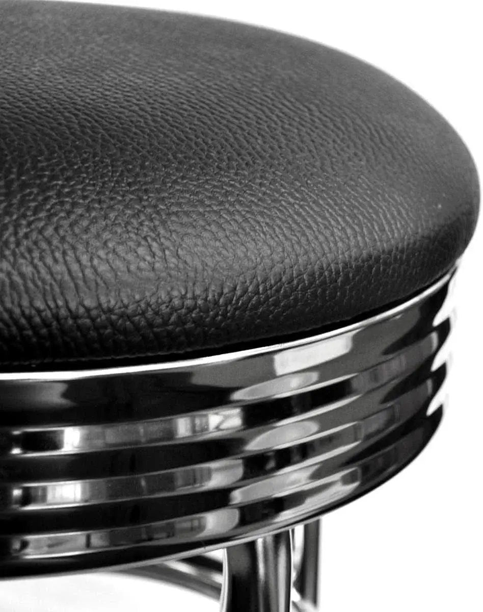 Heavy Duty 30 Inch Backless Swivel Bar Stool Chrome Finish from PriceLows™
