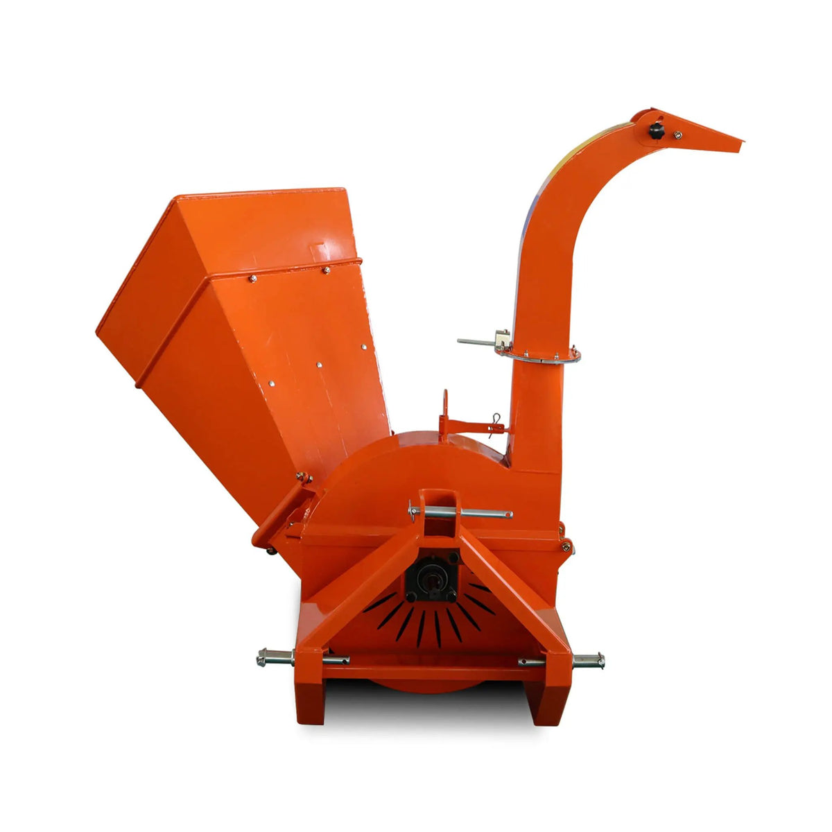 PTO Wood Chipper Shredder Attachment | 4 Inch Capacity | 20x20 Inch Feed Hopper | For Tractors