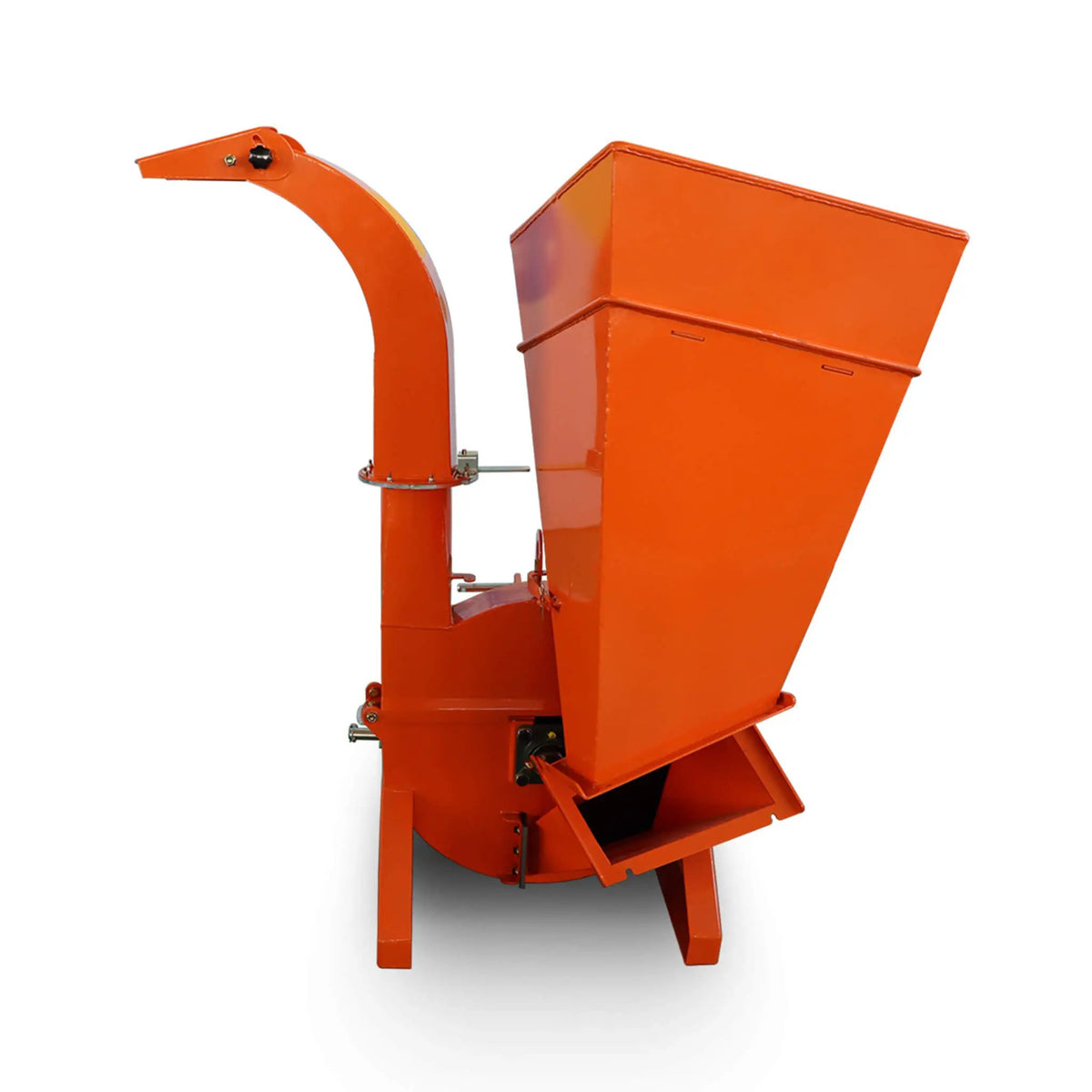 PTO Wood Chipper Shredder Attachment | 4 Inch Capacity | 20x20 Inch Feed Hopper | For Tractors