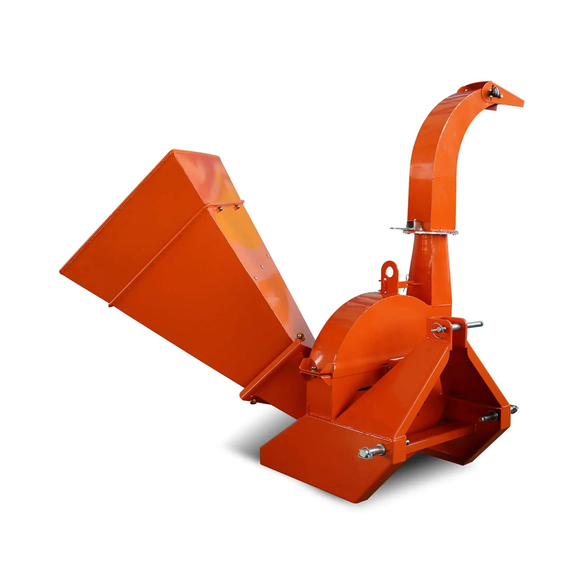PTO Wood Chipper Shredder Attachment | 4 Inch Capacity | 20x20 Inch Feed Hopper | For Tractors