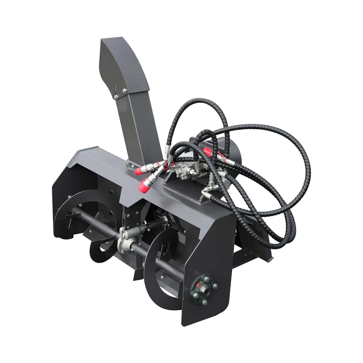 Heavy-Duty 41-Inch Mini Snow Blower Skid Steer Attachment | 41 Inch | Steel | Home