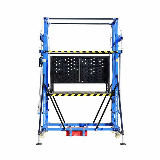 Heavy-Duty 660-Pound Load Electric Scaffolding Lift Platform | 110 Volt | Lift & Hoist | Home