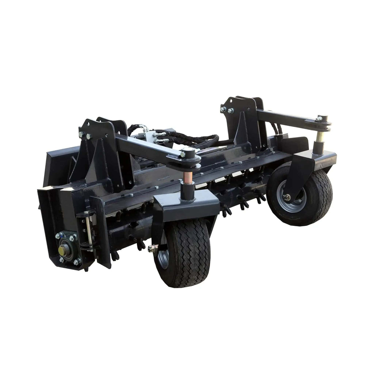 Heavy-Duty 72-Inch Industrial Soil Power Rake Skid Steer Attachment | 72 Inch | Home Use | Home