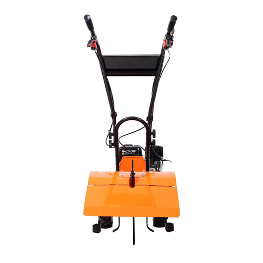 Rear Tine Power Tiller | 7HP 212CC Gas Engine | 20 Inch Tilling Width | 13 Inch Agricultural Tires