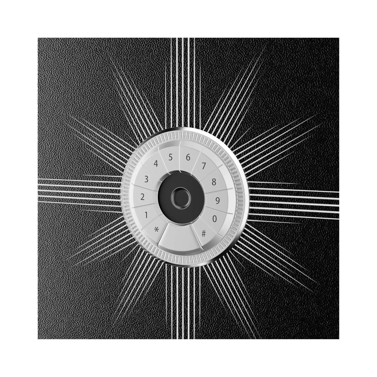 8-Gun Fingerprint Lock Safe | Heavy-Duty 13-Gauge Steel | Keypad And Alarm | Rifle And Pistol Storage
