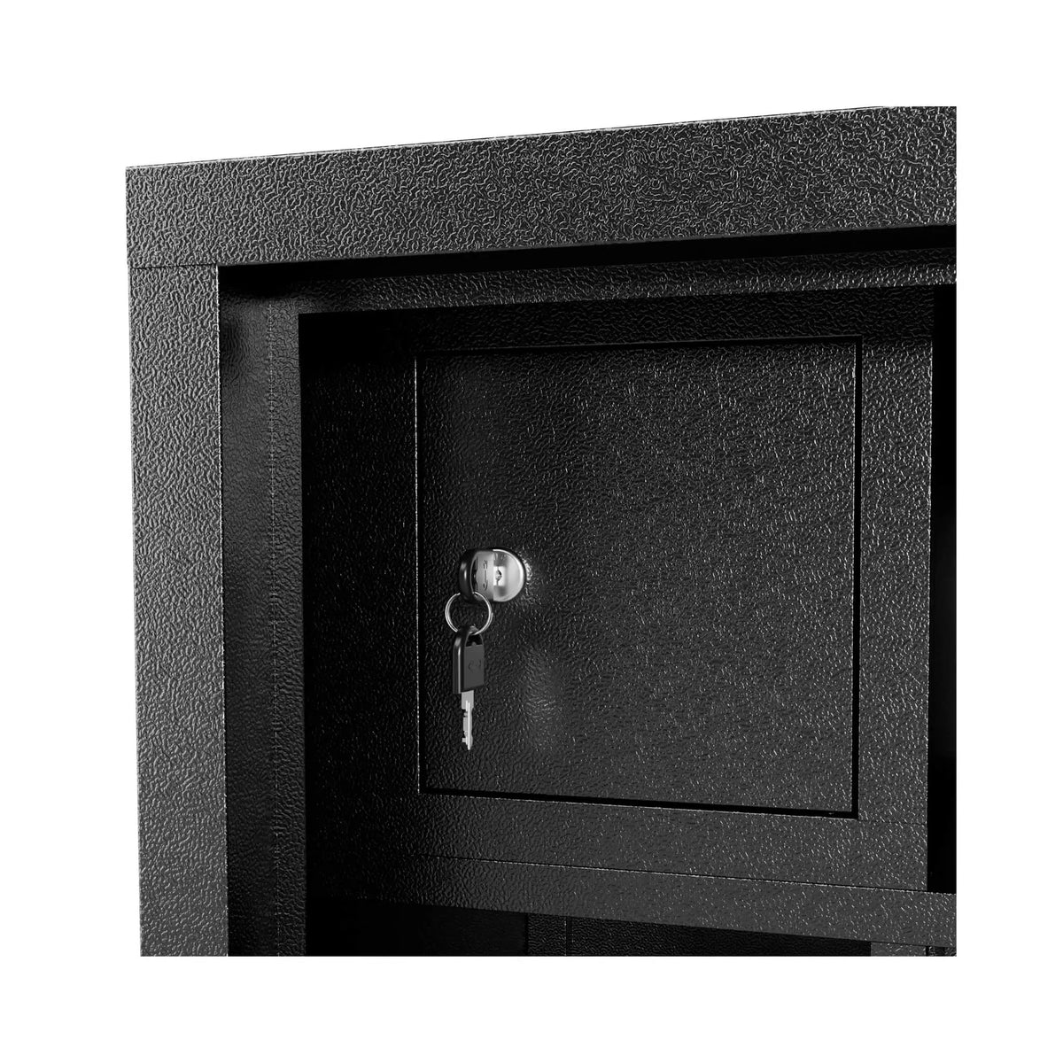8-Gun Fingerprint Lock Safe | Heavy-Duty 13-Gauge Steel | Keypad And Alarm | Rifle And Pistol Storage