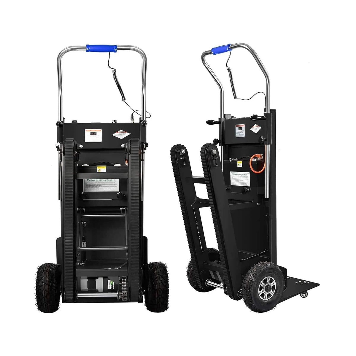Heavy-Duty 900LBS Electric Motorized Stair Climbing Dolly | 900 lb | Electric Hand Truck | Home