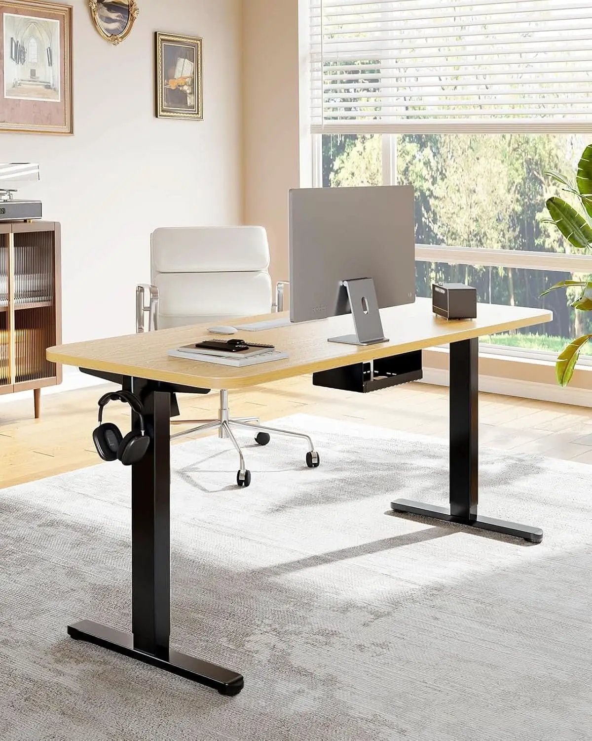Heavy-Duty Adjustable Standing Desk Frame for Home Office from PriceLows™