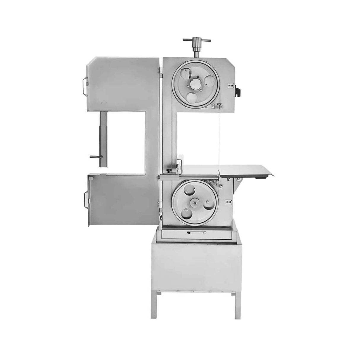Heavy Duty Commercial 2200W Electric Meat Bone Saw Cutting Band Machine With 6 Saw | 2200 Watt | Stainless Steel | Bone Band Saw