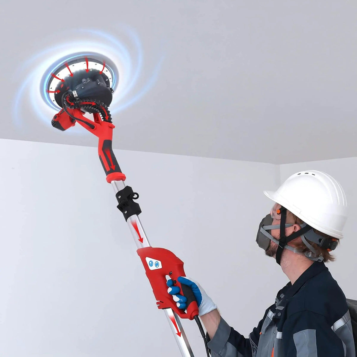 Heavy-Duty Drywall Ceiling Pole Sander Vacuum Tool | Drywall Sander | Home Use | Home