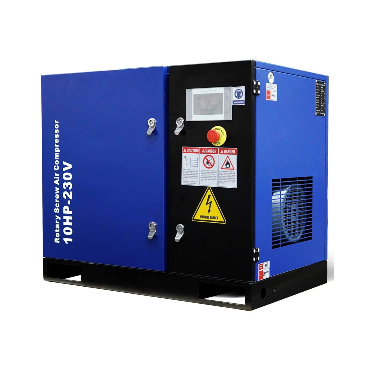 Heavy-Duty Industrial Rotary Screw Air Compressor | 460 Volt | Home Use | Home