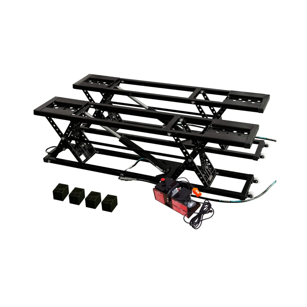 Portable Car Lift Jack | 7000 Lb Capacity | Locking Levels | Foldable Design
