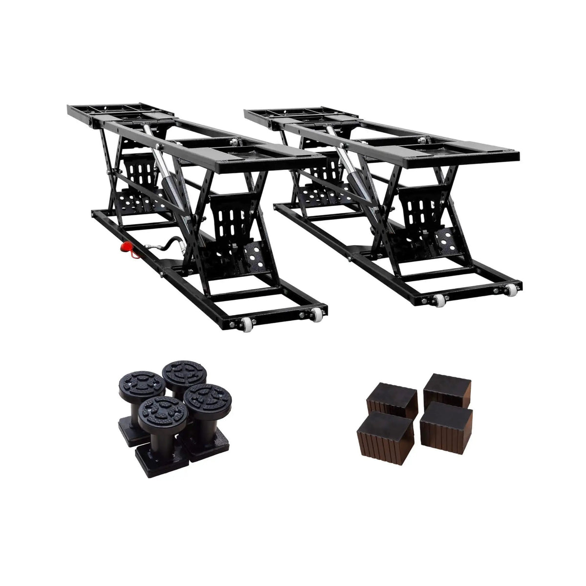 Portable Car Lift Jack | 7000 Lb Capacity | Locking Levels | Foldable Design