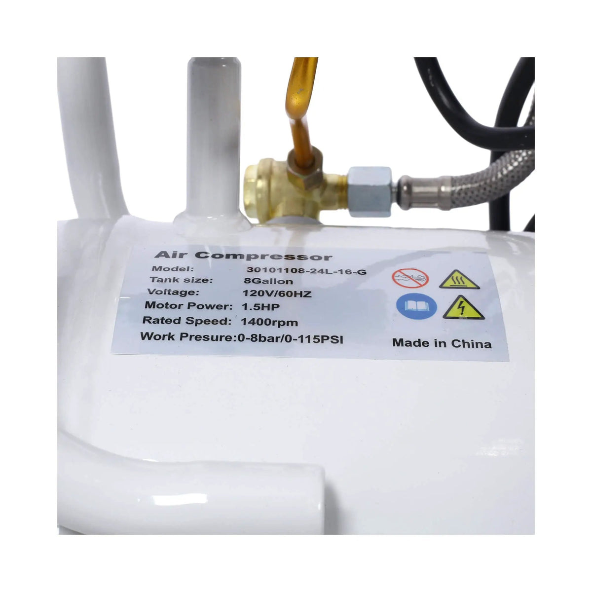 Portable Oil-Free Air Compressor | 1.5HP Or 2.5HP | Silent 70 dB Operation | Wheels And Auto Drain