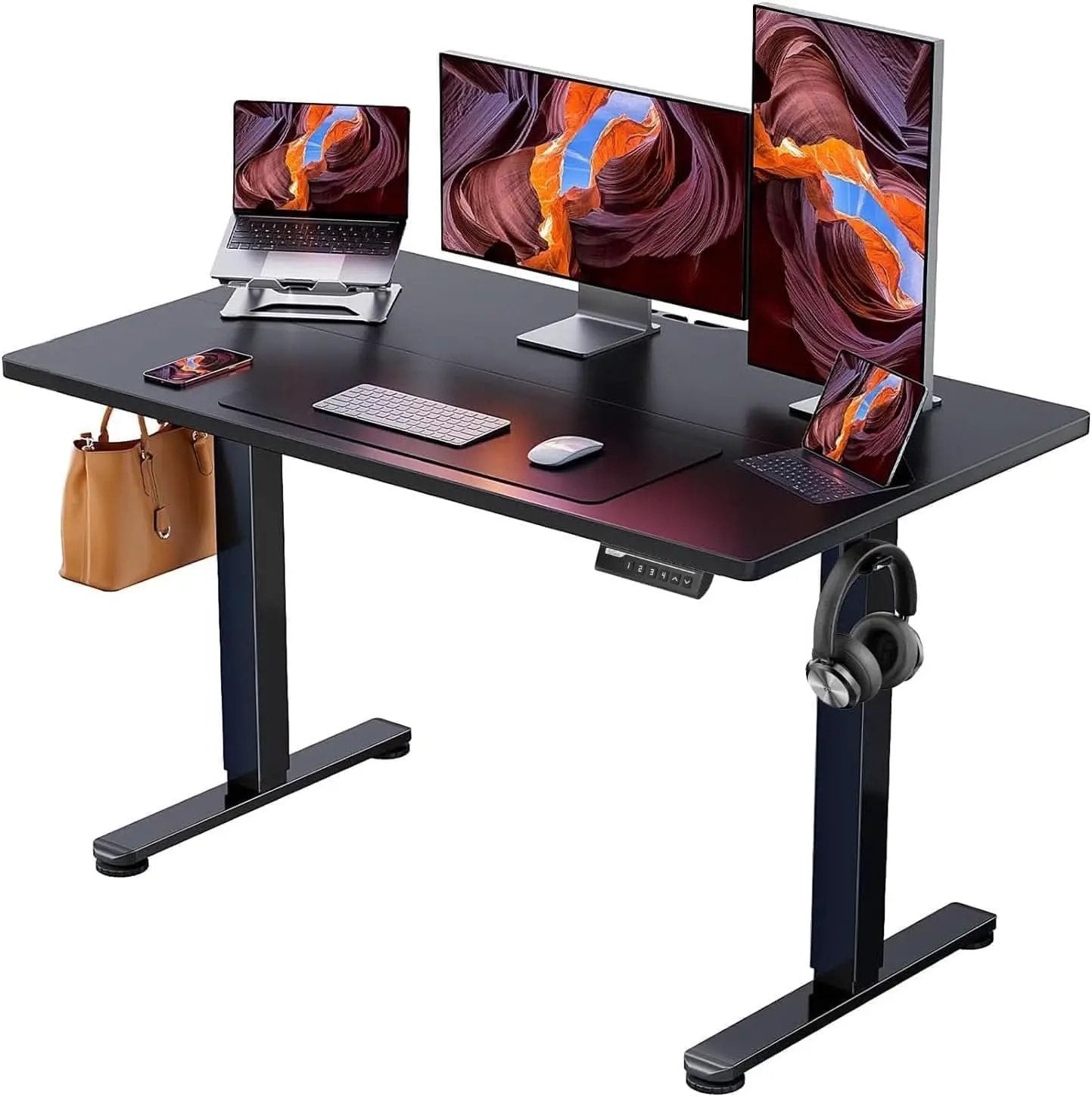 Height Adjustable Electric Standing Desk 48 X 24 Inches from PriceLows™