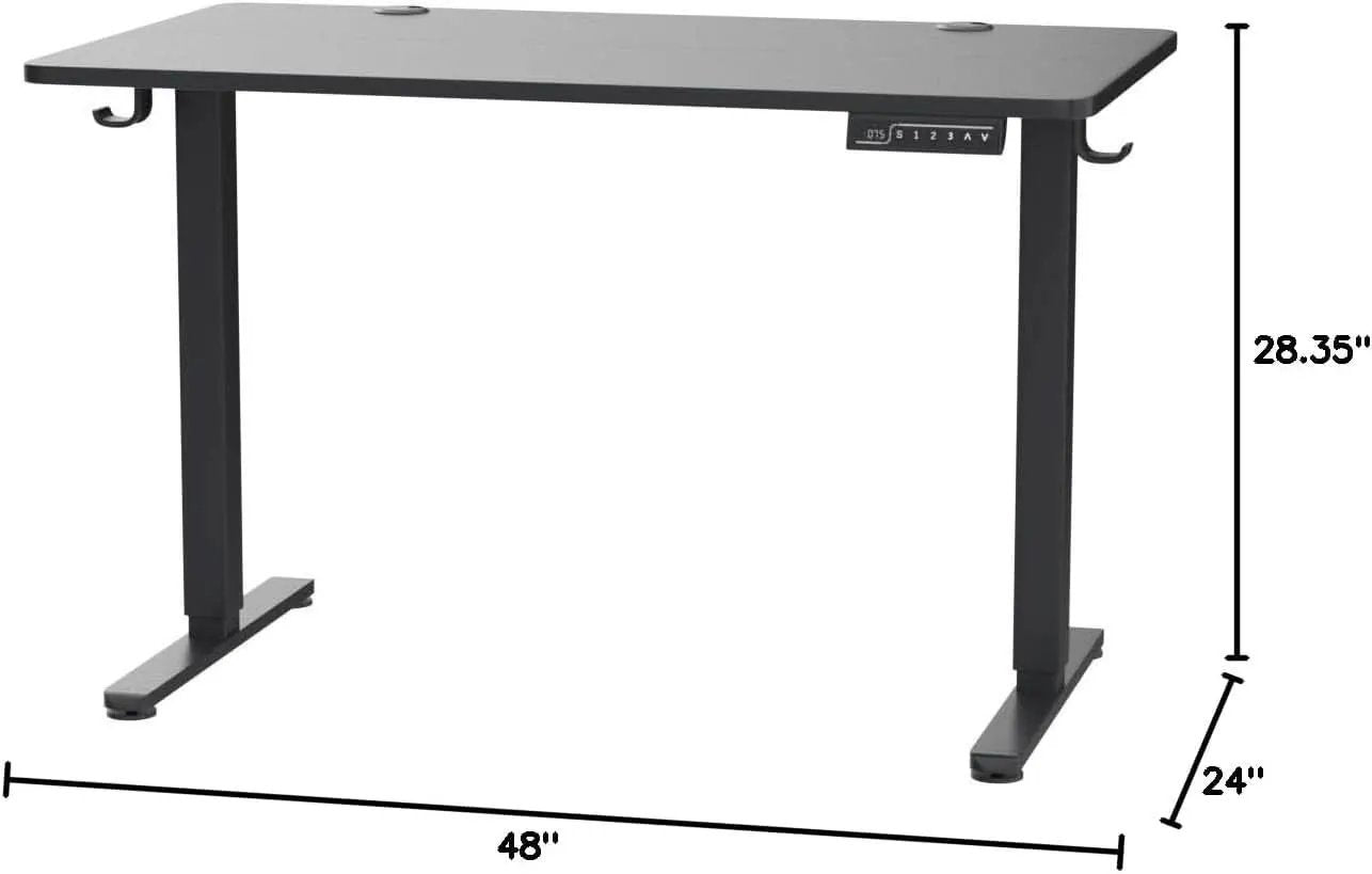 Height Adjustable Electric Standing Desk 48 X 24 Inches from PriceLows™