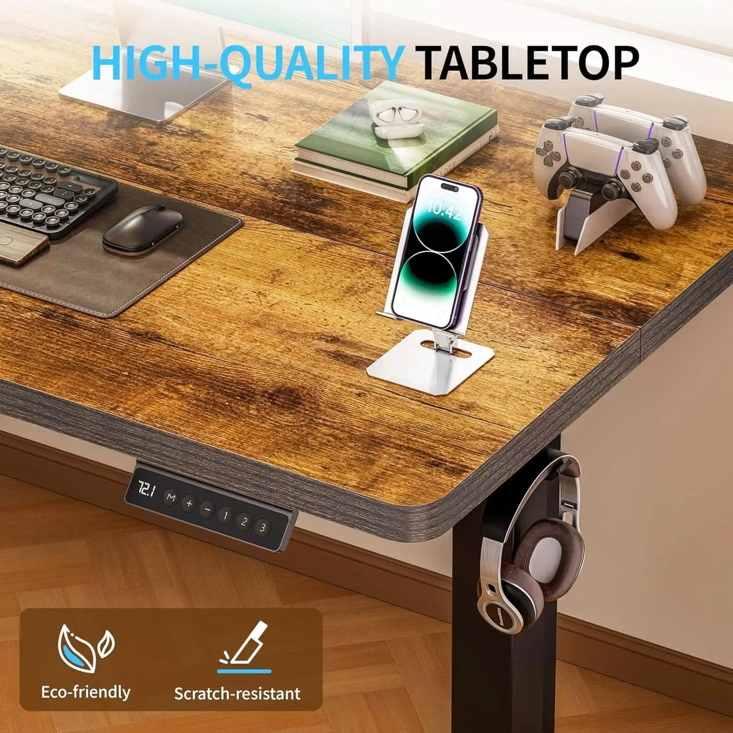 Height Adjustable Electric Standing Desk for Home Office from PriceLows™