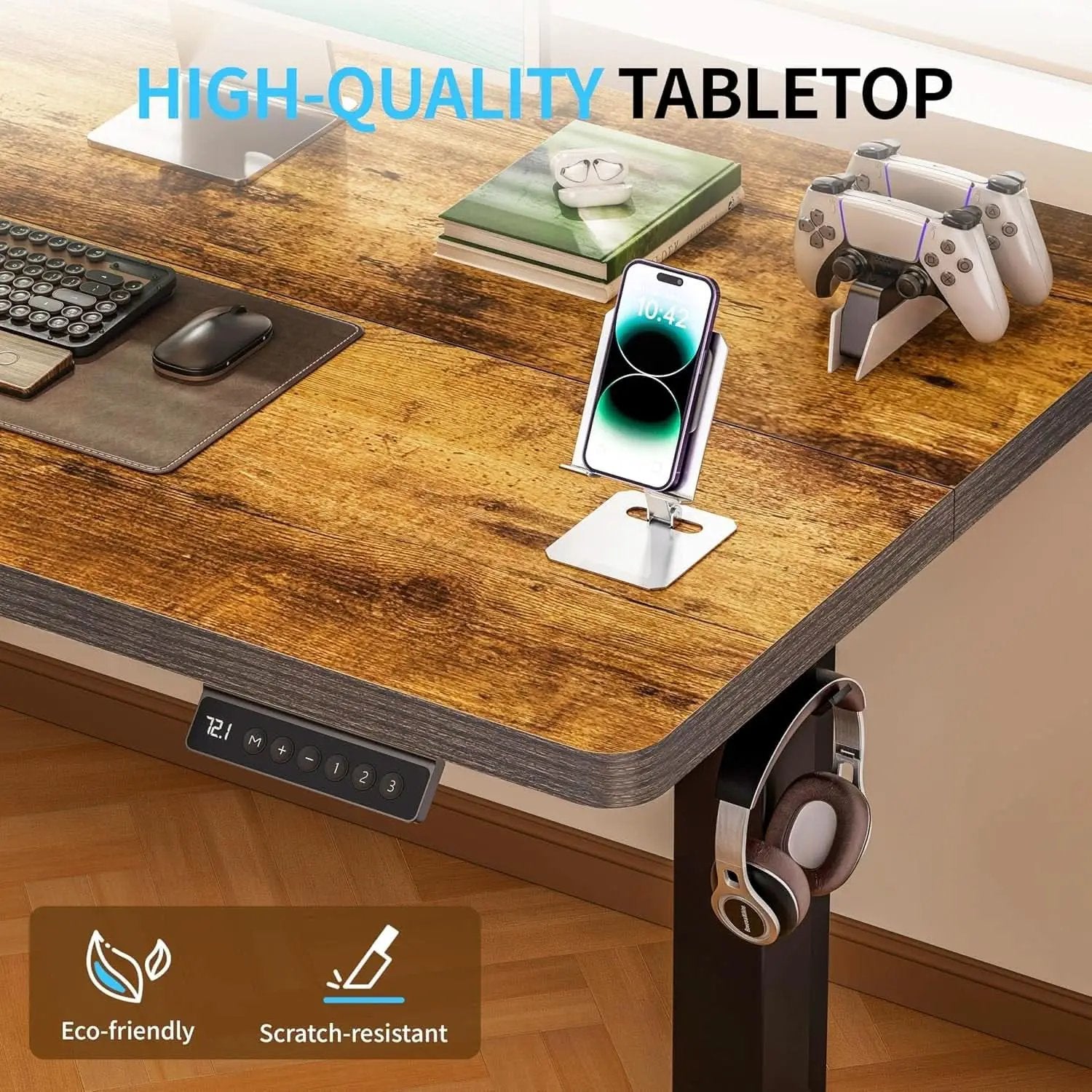 Height Adjustable Electric Standing Desk for Home Office from PriceLows™