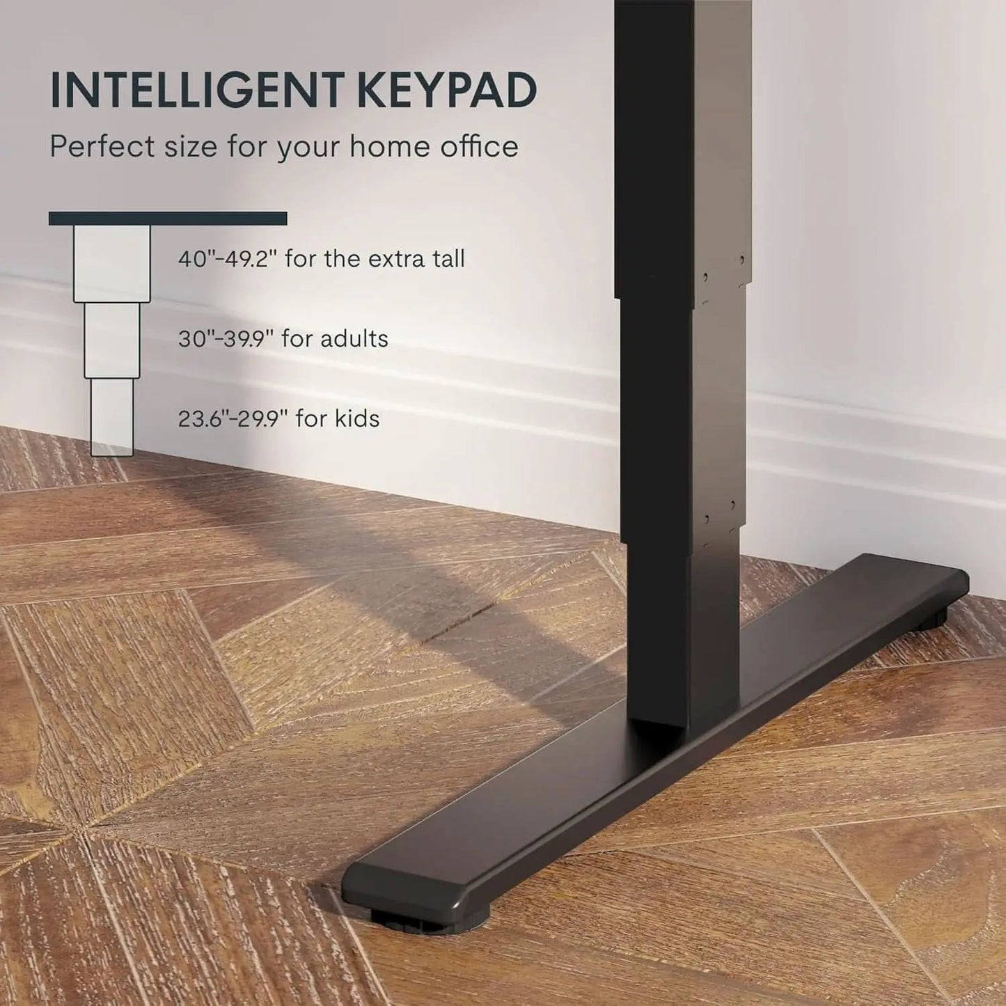 Height Adjustable Electric Standing Desk with Ergonomic Workspace from PriceLows™