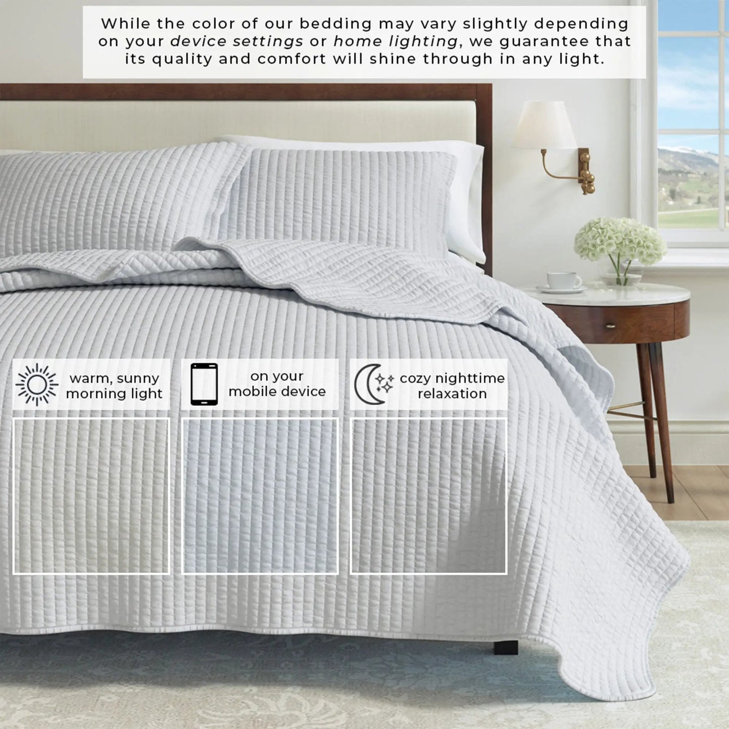 Solid Quilt - Alicia Collection from PriceLows™