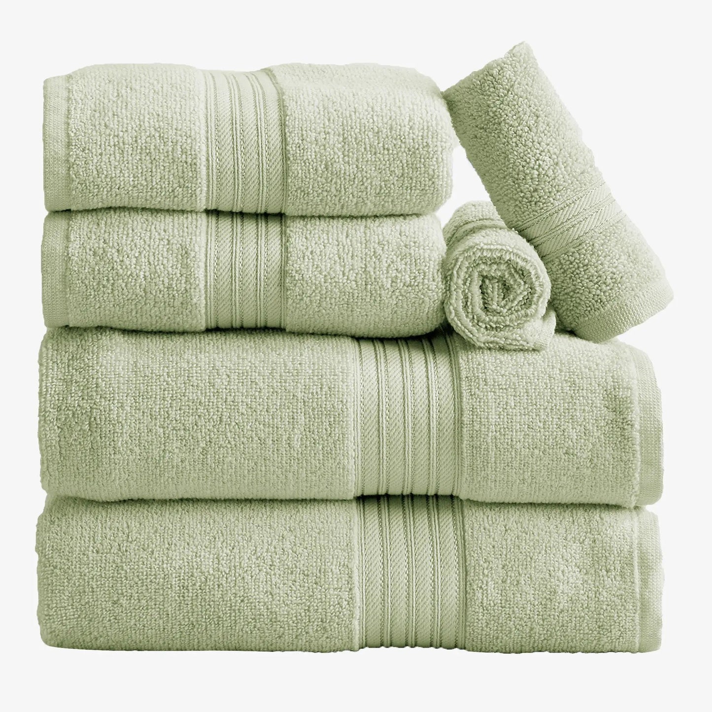 Cotton Terry Bath Towel Set - Cooper Collection from PriceLows™