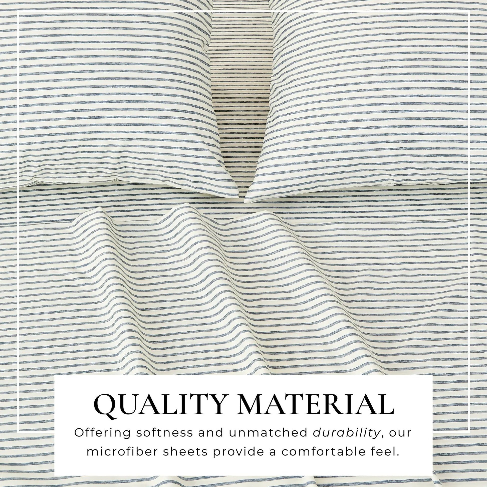 Striped Sheet Set - Evette Collection from PriceLows™