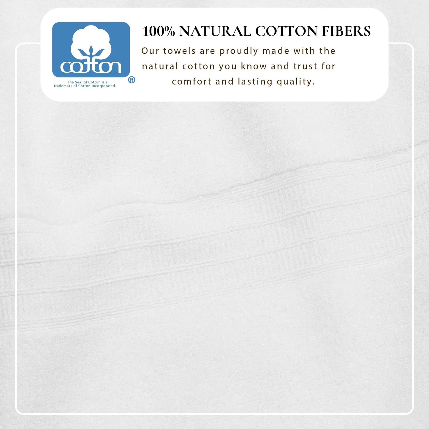 100% Cotton Premium Bath Towel Set - Chiara Collection from PriceLows™