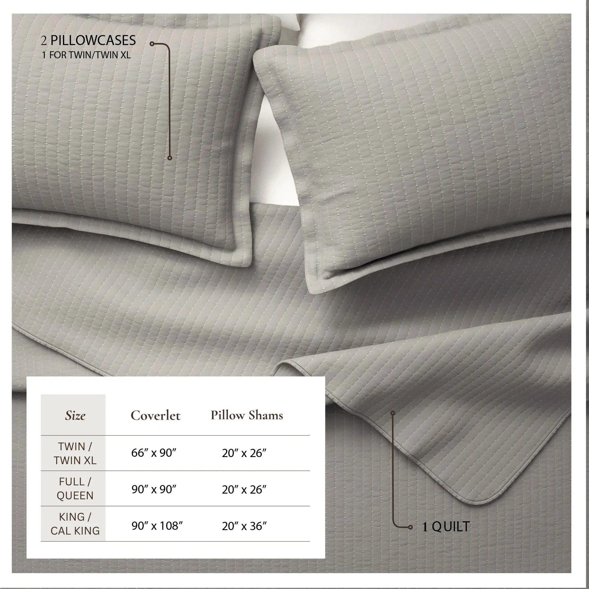 Solid Quilt - Alicia Collection from PriceLows™
