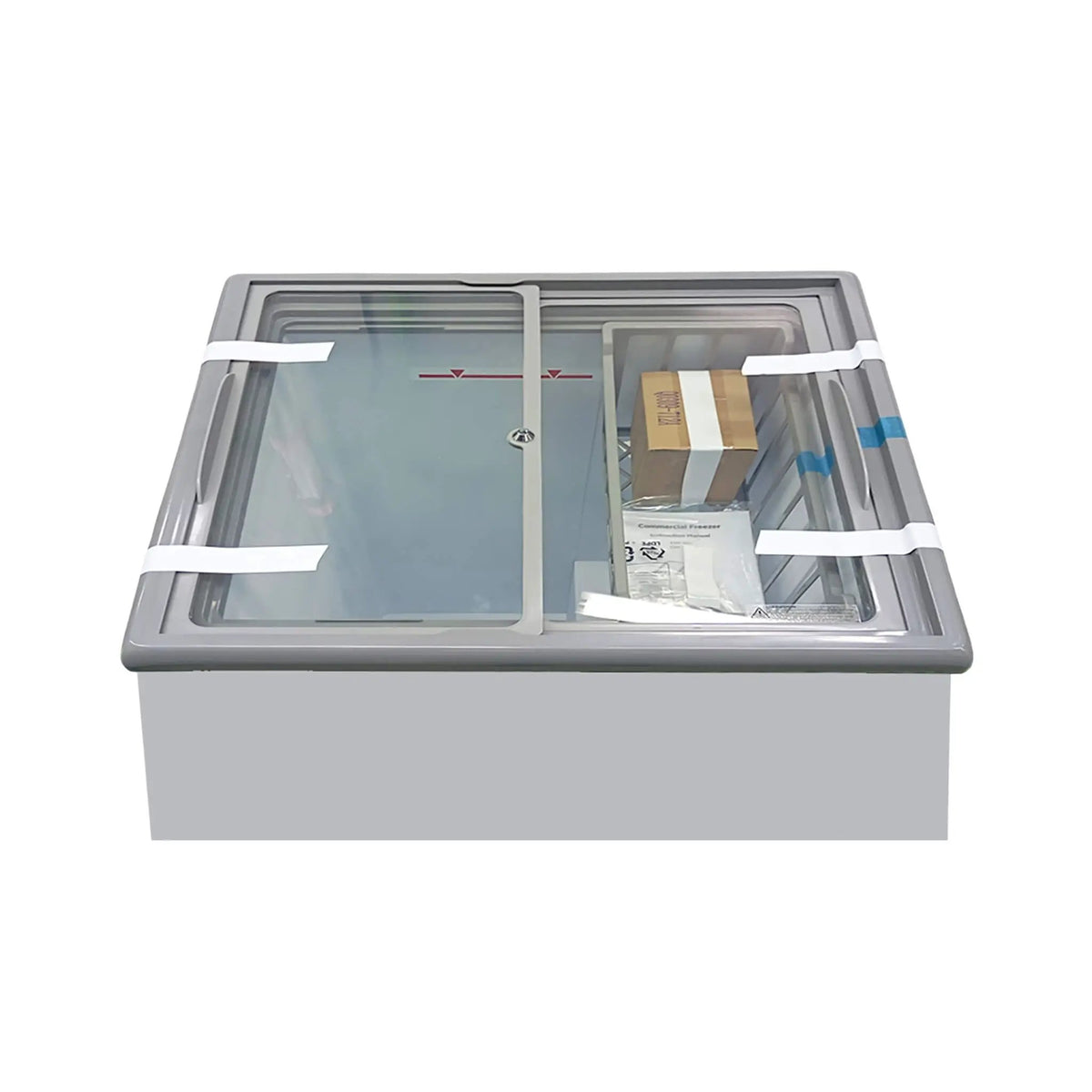 Commercial Display Chest Freezer | Sliding Glass Door | Variable-Frequency Compressor | High-Efficiency Cooling