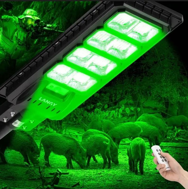 Solar Green Feeder Light | 25000 Lumens | 360 LED Array