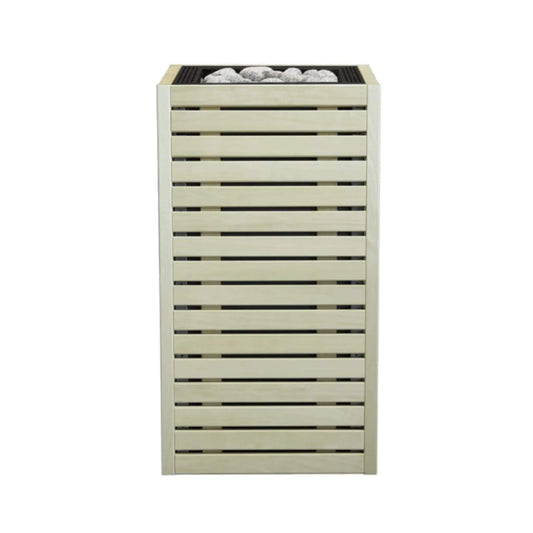 Huum Core Aspen Wood Exterior Sauna Heater With UKU Local Digital Controller & Stones | Wood | Outdoor Living Use | Outdoor Living