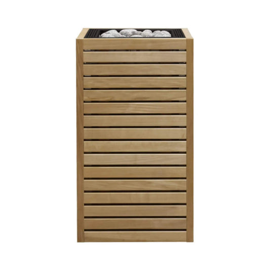 Huum Core Thermo Aspen Wood Exterior Sauna Heater With UKU Local Controller And | Stainless Steel | Outdoor Living Use | Outdoor Living