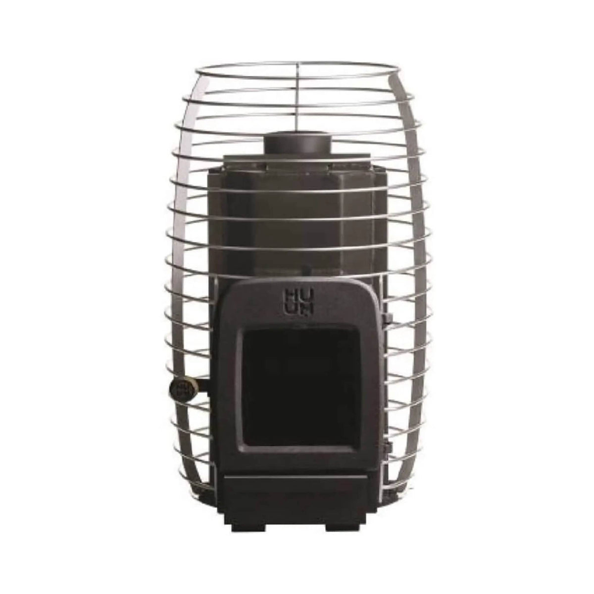 Huum Hive Heat LS 12KW Sauna Stove With Firebox Extension & Sauna Stones | 12 kW | Wood | Sauna Heater