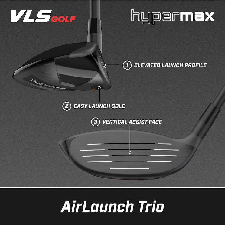 VLS Hypermax 3 Fairway Wood | High Launch | Maximum Forgiveness